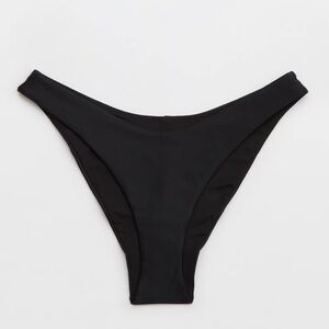 Aerie Black Cheekier Plus Coquine Bikini Bottom
